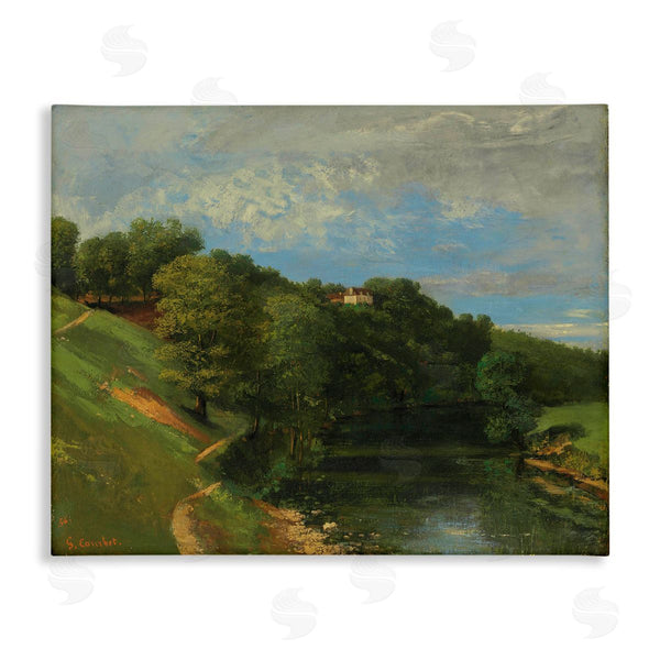 stupell industries one1000paintings | Classic River Landscape Wall Art