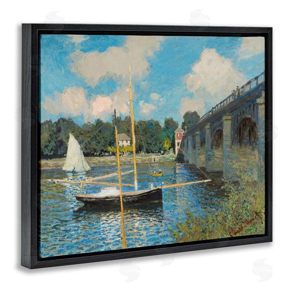 Stupell Industries One1000paintings | Classic River With Boats Sailing Wall Art