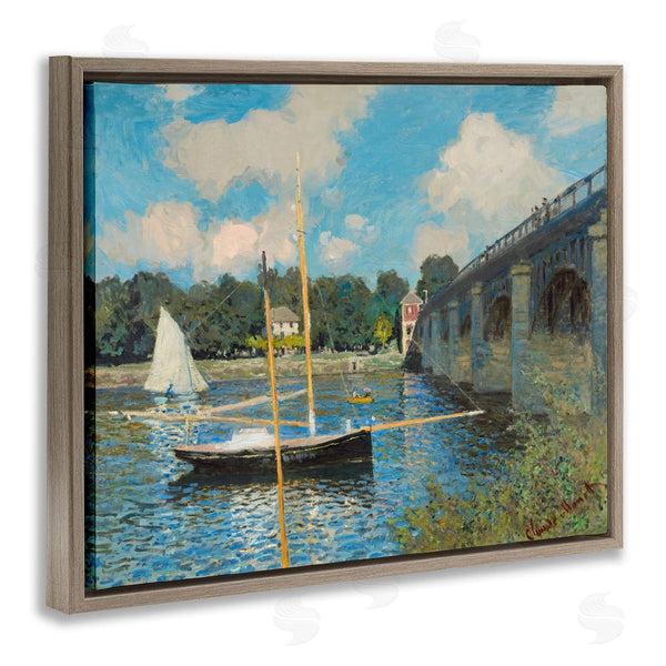 Stupell Industries One1000paintings | Classic River With Boats Sailing Wall Art