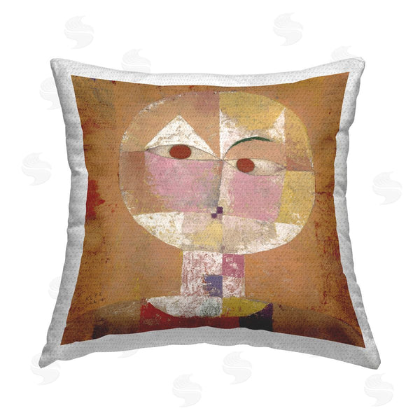 Stupell Industries One1000paintings | Classic Senecio Paul Klee Printed Throw Pillow