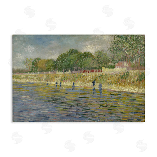 stupell industries one1000paintings | Classic Van Gogh River Landscape