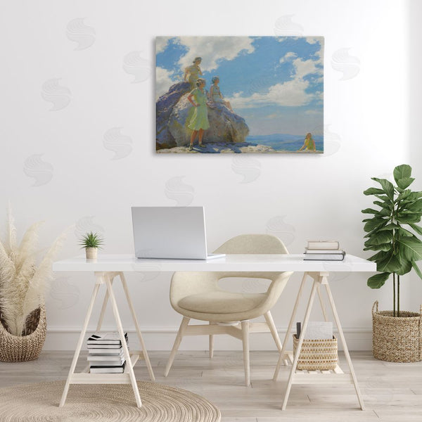 Stupell Industries One1000paintings | Classical Family By Rocks Wall Art