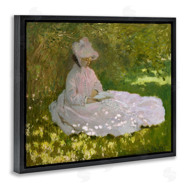Stupell Industries One1000paintings | Classical Monet Springtime Portrait Wall Art