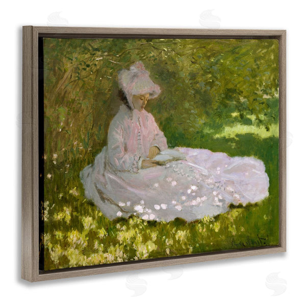 Stupell Industries One1000paintings | Classical Monet Springtime Portrait Wall Art
