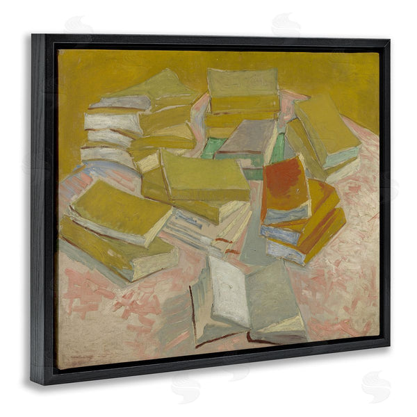 Stupell Industries One1000paintings | Classical Piles Of French Novels Wall Art