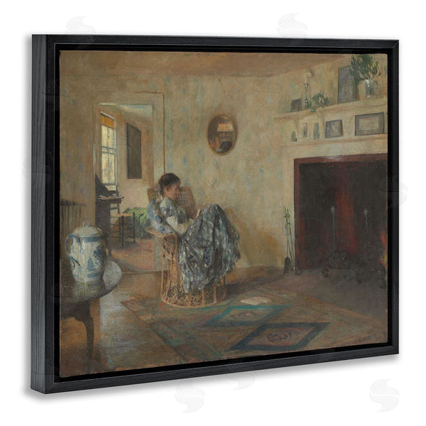 Stupell Industries One1000paintings | Classical Rainy Day Girl Wall Art