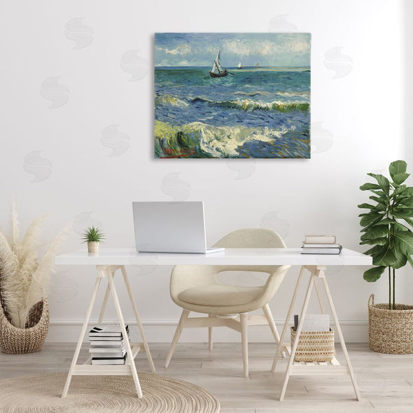 Stupell Industries One1000paintings | Classical Seascape With Boat Wall Art