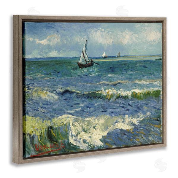 Stupell Industries One1000paintings | Classical Seascape With Boat Wall Art