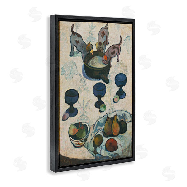Stupell Industries One1000paintings | Classical Still Life Three Puppies Wall Art