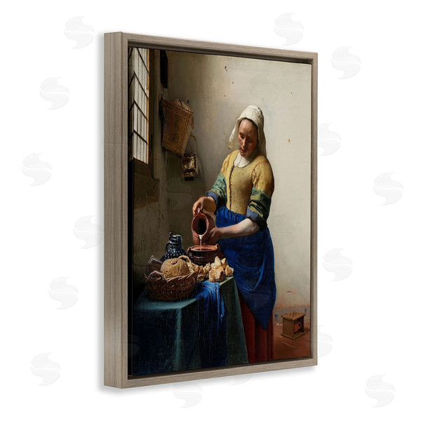 Stupell Industries One1000paintings | Classical Vermeer The Milkmaid Wall Art