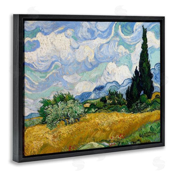 Stupell Industries One1000paintings | Classical Wheat Field With Cypresses Wall Art