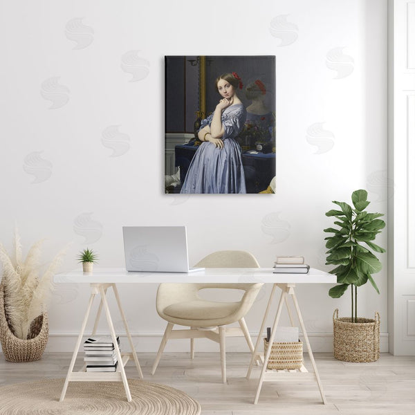 Stupell Industries One1000paintings | Comtesse D Haussonville Jean Auguste Dominique Ingres Countess Painting Wall Art
