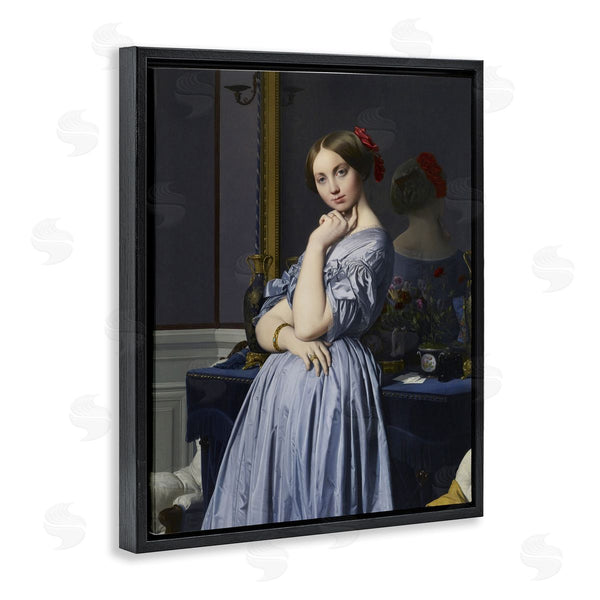 Stupell Industries One1000paintings | Comtesse D Haussonville Jean Auguste Dominique Ingres Countess Painting Wall Art