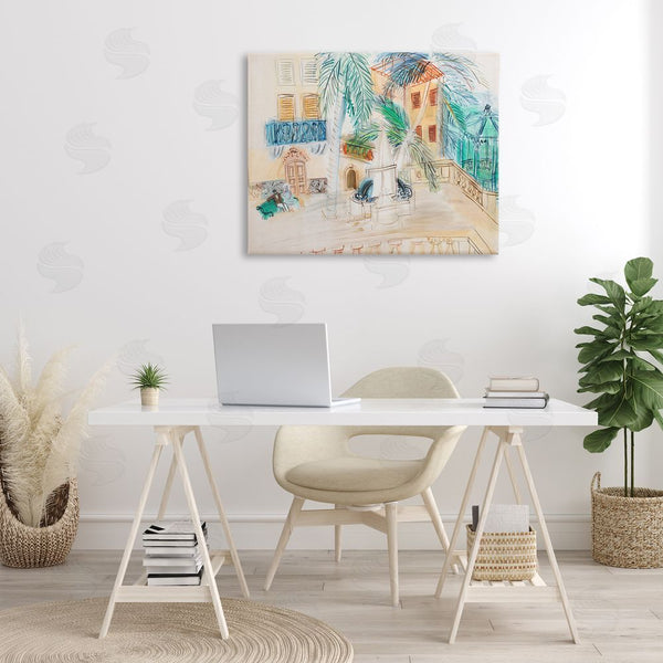 Stupell Industries One1000paintings | Couple Sur Un Banc Dufy Classic Wall Art