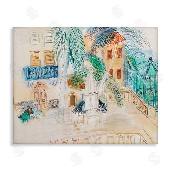 stupell industries one1000paintings | Couple Sur Un Banc Dufy Classic Wall Art
