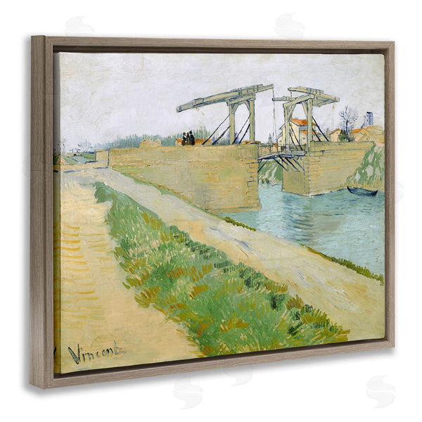 Stupell Industries One1000paintings | De Brug Van Langlois Vincent Van Gogh Bridge Painting Wall Art