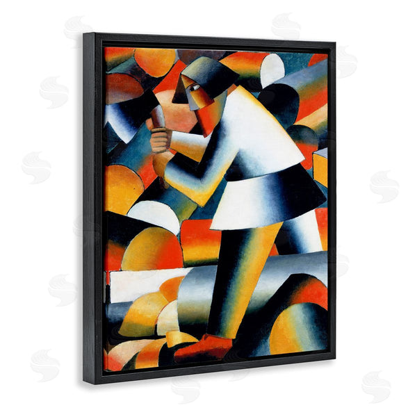 Stupell Industries One1000paintings | Farmer Kazimir Melevih Classic Abstract Painting Wall Art