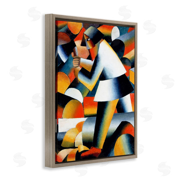 Stupell Industries One1000paintings | Farmer Kazimir Melevih Classic Abstract Painting Wall Art