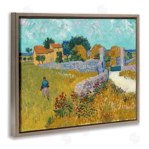 Stupell Industries One1000paintings | Farmhouse In Provence Van Gogh Scene Wall Art