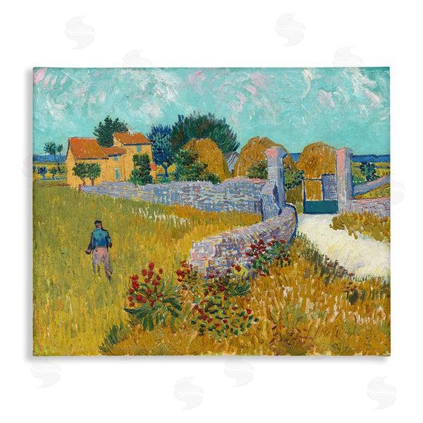 stupell industries one1000paintings | Farmhouse In Provence Van Gogh Scene Wall Art
