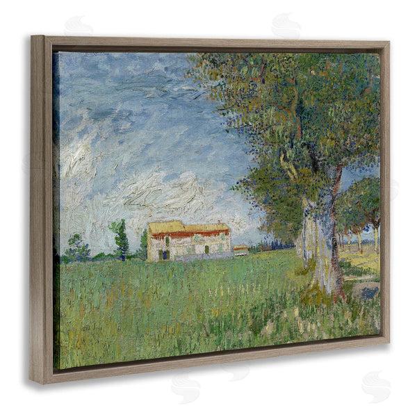 Stupell Industries One1000paintings | Farmhouse In The Corn Van Gogh Landscape Wall Art