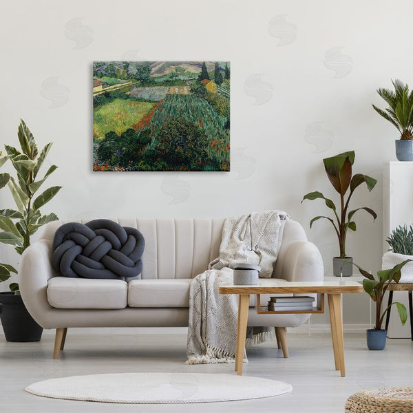 Stupell Industries One1000paintings | Field With Poppies Van Gogh Rural Scenery Wall Art