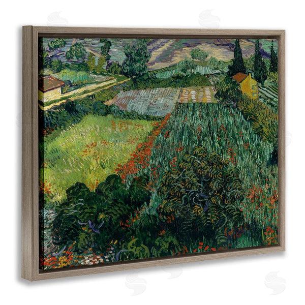 Stupell Industries One1000paintings | Field With Poppies Van Gogh Rural Scenery Wall Art