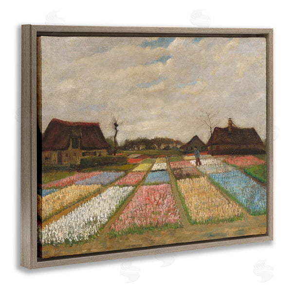 Stupell Industries One1000paintings | Flower Beds In Holland Van Gogh Landscape Wall Art