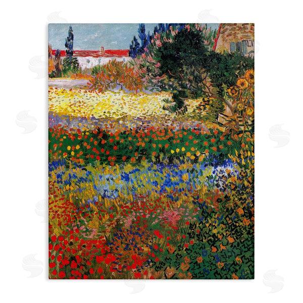stupell industries one1000paintings | Flower Garden Van Gogh Vivid Painting Wall Art