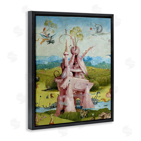 Stupell Industries One1000paintings | Garden Of Earthly Delights Left Panel Detail Hieronymus Bosch Painting Wall Art