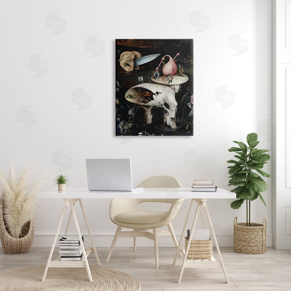 Stupell Industries One1000paintings | Garden Of Earthly Delights Right Panel Detail Hieronymus Bosch Painting Wall Art