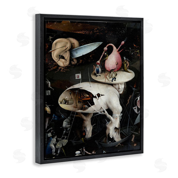 Stupell Industries One1000paintings | Garden Of Earthly Delights Right Panel Detail Hieronymus Bosch Painting Wall Art