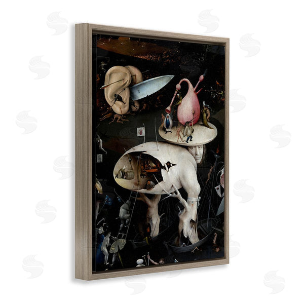 Stupell Industries One1000paintings | Garden Of Earthly Delights Right Panel Detail Hieronymus Bosch Painting Wall Art