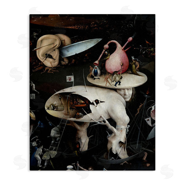 stupell industries one1000paintings | Garden of Earthly Delights Right Panel Detail Hieronymus Bosch Painting Wall Art