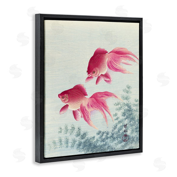 Stupell Industries One1000paintings | Goldfish Ohara Koson Traditional Painting Fish Portrait Wall Art