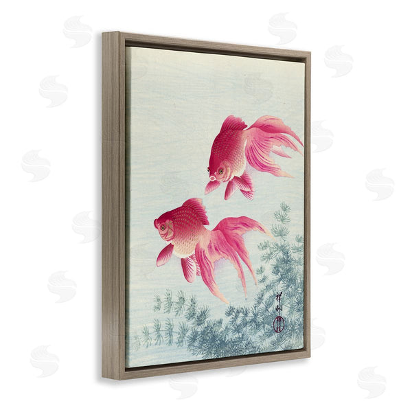 Stupell Industries One1000paintings | Goldfish Ohara Koson Traditional Painting Fish Portrait Wall Art