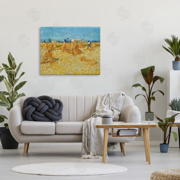 Stupell Industries One1000paintings | Harvest In The Provence Van Gogh Scenery Wall Art