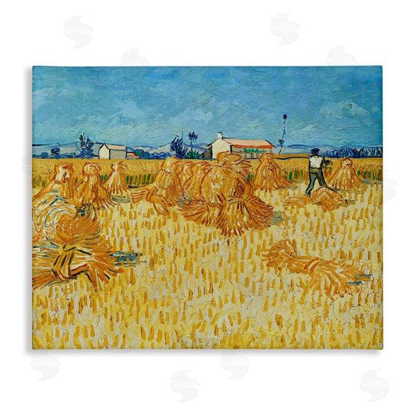 stupell industries one1000paintings | Harvest In The Provence Van Gogh Scenery Wall Art