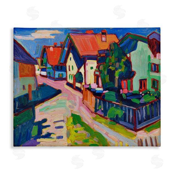 stupell industries one1000paintings | Kandinsky Murnau Landscape Wall Art