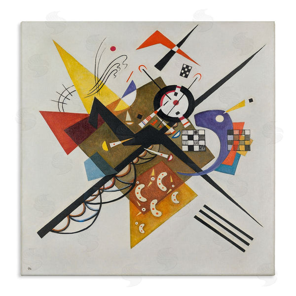 stupell industries one1000paintings | Kandinsky Painting on White