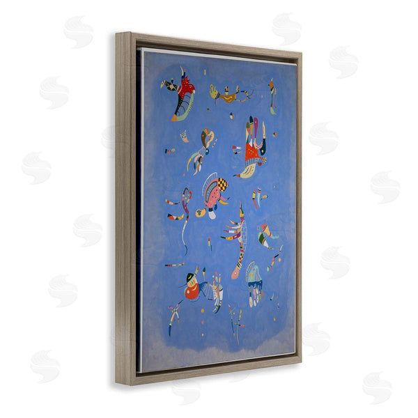 Stupell Industries One1000paintings | Kandinsky Sky Blue Painting Wall Art