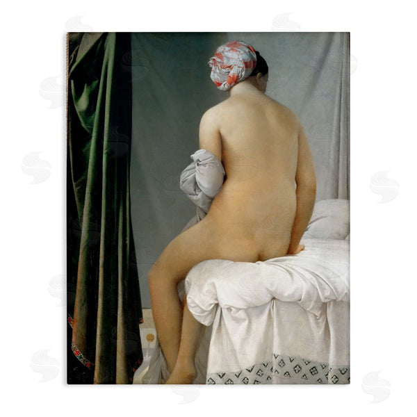 stupell industries one1000paintings | La Baigneuse Valpincon Jean Auguste Dominique Ingres Bather Painting Wall Art