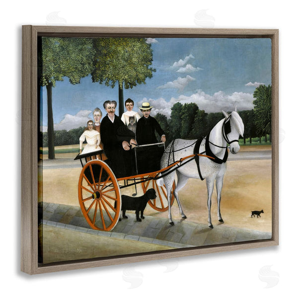 Stupell Industries One1000paintings | La Carriole Du Pere Junier Henri Rousseau Painting Wall Art