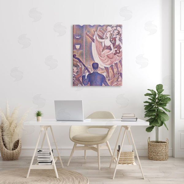 Stupell Industries One1000paintings | La Chahut Classic Georges Seurat Painting Dance Portrait Wall Art