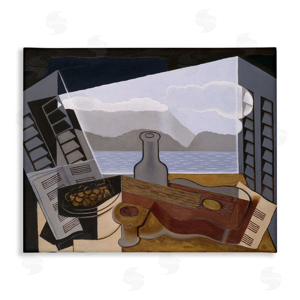 stupell industries one1000paintings | La Fenetre Ouverte Juan Gris Classic Abstract Painting Wall Art