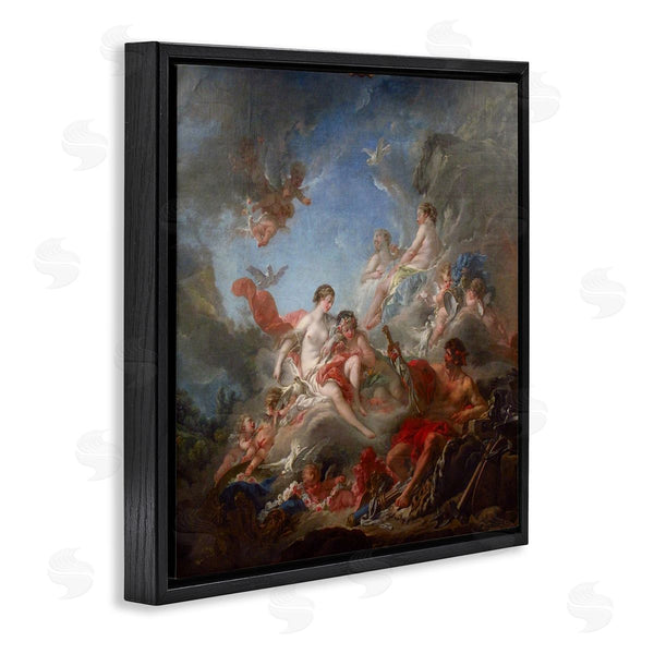 Stupell Industries One1000paintings | Les Forges De Vulcain (1757) Francois Boucher Classic Painting Wall Art