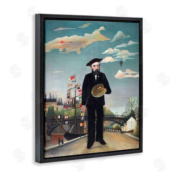 Stupell Industries One1000paintings | Myself Self Portrait Henri Rousseau Classical Painting Wall Art