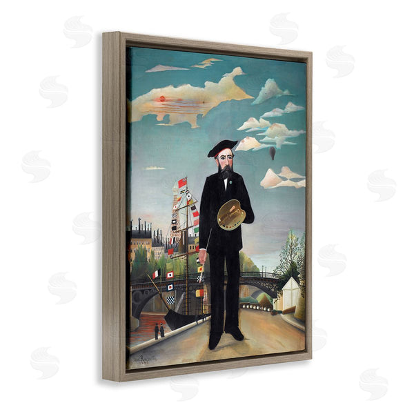 Stupell Industries One1000paintings | Myself Self Portrait Henri Rousseau Classical Painting Wall Art