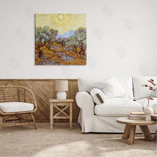 Stupell Industries One1000paintings | Olijfbomen Olive Branches Vincent Van Gogh Classic Painting Wall Art