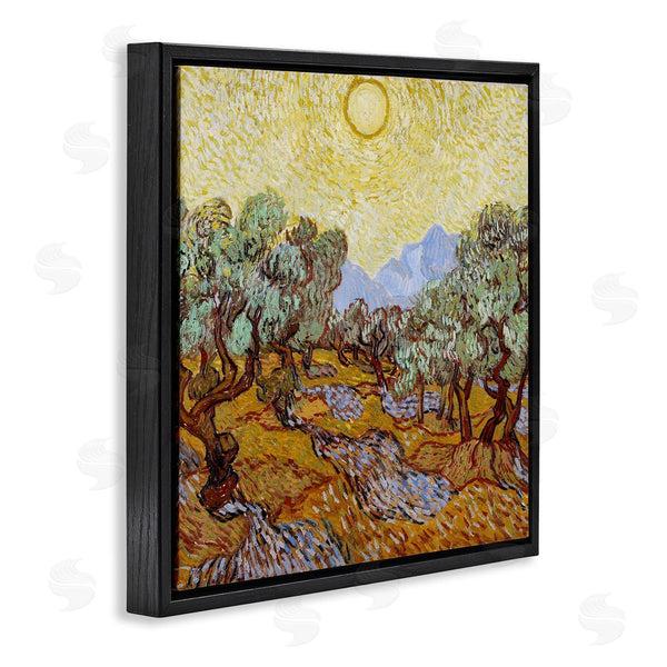 Stupell Industries One1000paintings | Olijfbomen Olive Branches Vincent Van Gogh Classic Painting Wall Art